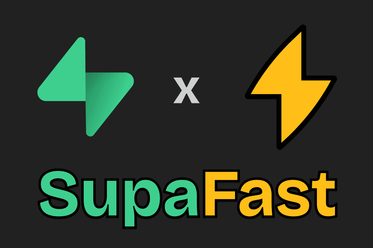 Supabase and SmartSlides logo combined